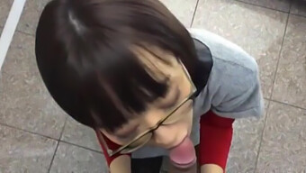 New Asian Amateur Enjoys Public Blowjob And Cfnm Experience