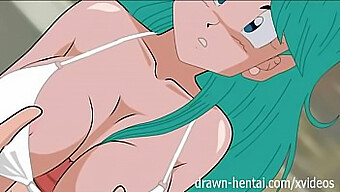 Perjalanan Liar Bullma: Threesome Hentai Dengan Dua Pria Beruntung