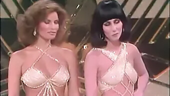 Mature Celebrities Cher And Raquel Welch In Seductive Heels