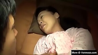 Japanese Married Woman Gets Fucked In Front Of Her Husband'S Father