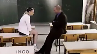 Berlin Schoolgirl Enjoys Being Punished With Sex!