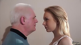 Old Man Recruiter Seduces And Fucks A Teenage Girl During Job Interview