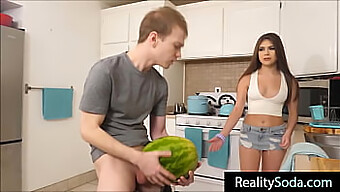 Sis Gets Fucked Instead Of Watermelon In Hilarious Video