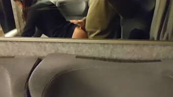 French Amateur Experiences Anal Sex On A Train With A Stranger