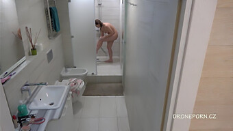 Voyeuristic Pleasure From European Shower Encounter