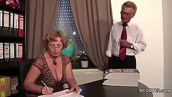 German Granny In Stockings Gets Rough Sex From Her Grandpa