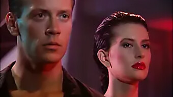 Retro Rocco Siffredi Og Selena Steele I En Vild Tur