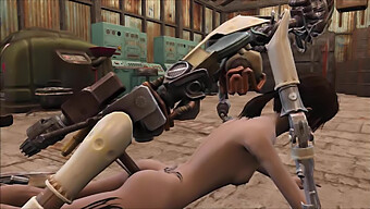 Sexbot Hoạt Hình Thỏa Mãn Trong Fallout 4