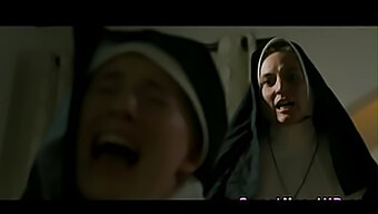 Mature Woman In Lesbian Nun Costume Receives Punishment