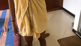 Desi Aunty'S Big Tits Get Deep Throat Action In Sri Lankan Video