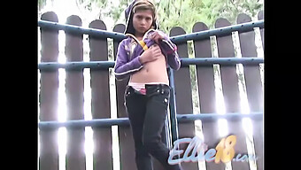 Emo Emily Indulges In Outdoor Masturbation