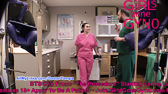 Behind The Scenes With Lenna Lux In A Non-Sexual Film, Featuring Hot Nurse Costumes And Sexy Gloves. Watch The Full Video On Girlsgonegyno.Com.