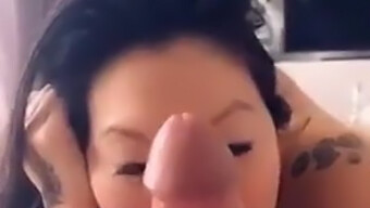 Asiatisk Gravid Pige Elsker Sin Hvide Fars Store Penis