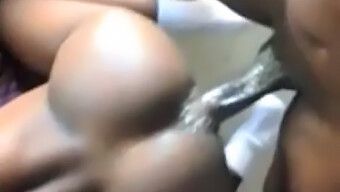 Le Gros Cul D'Une Transsexuelle Black Se Fait Baiser