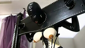 Bdsm Bondage Und Dominanz Mit Großen Natürlichen Titten