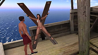 L'avventura BDSM di Jess al Surrender Cove in un video animato