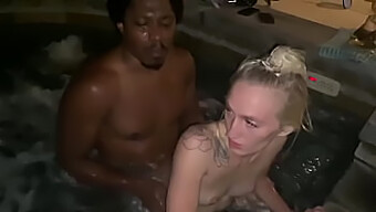 Interracial Family Fun In The Hot Tub With Daddy Panda