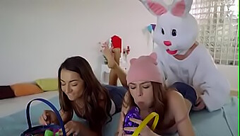 Alex Blake And Lily Adams In A Pussy Full Easter Surprise