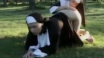 Homemade Video Of Lesbian Nuns Indulging In Sinful Desires