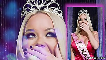 Doble Penetración De Miss America En Bondage Hardcore