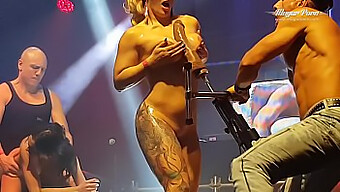 Enjoying The Erotic Atmosphere At A Porn Festival With A Busty Pornstar